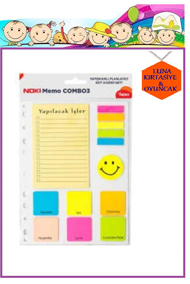 مجموعة ملاحظات لاصقة COMBO3 - 1