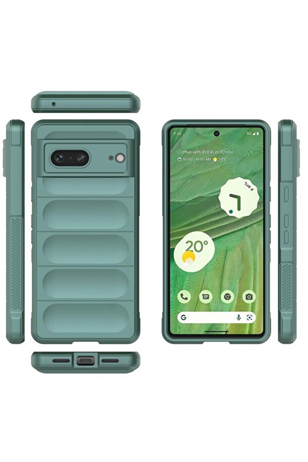 Magic Shield Θήκη Σιλικόνης Red (Google Pixel 7 5G) - 2
