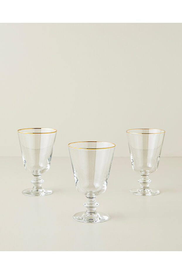 Glintter Glass 3-Piece Cup 380 ml Transparent