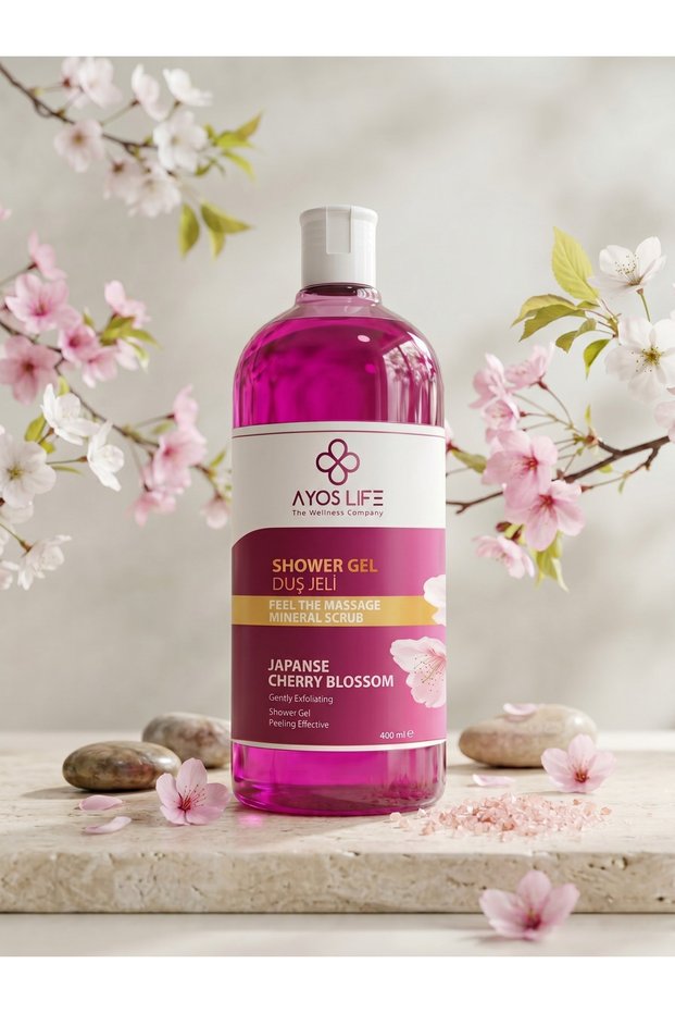Shower Gel Japanese Cherry Blossom with Silver Ions