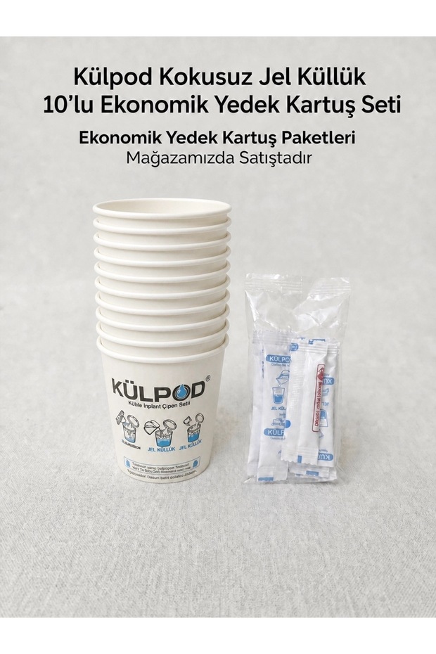 10’lu Yedek Jelli Kartuş