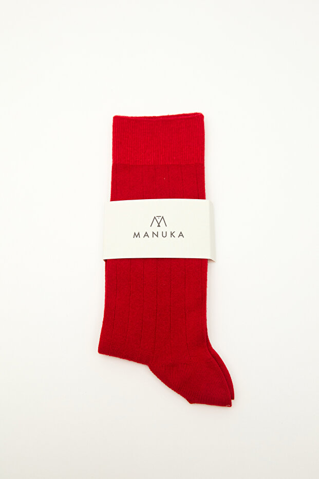 Classic Terry Socks Red - 5