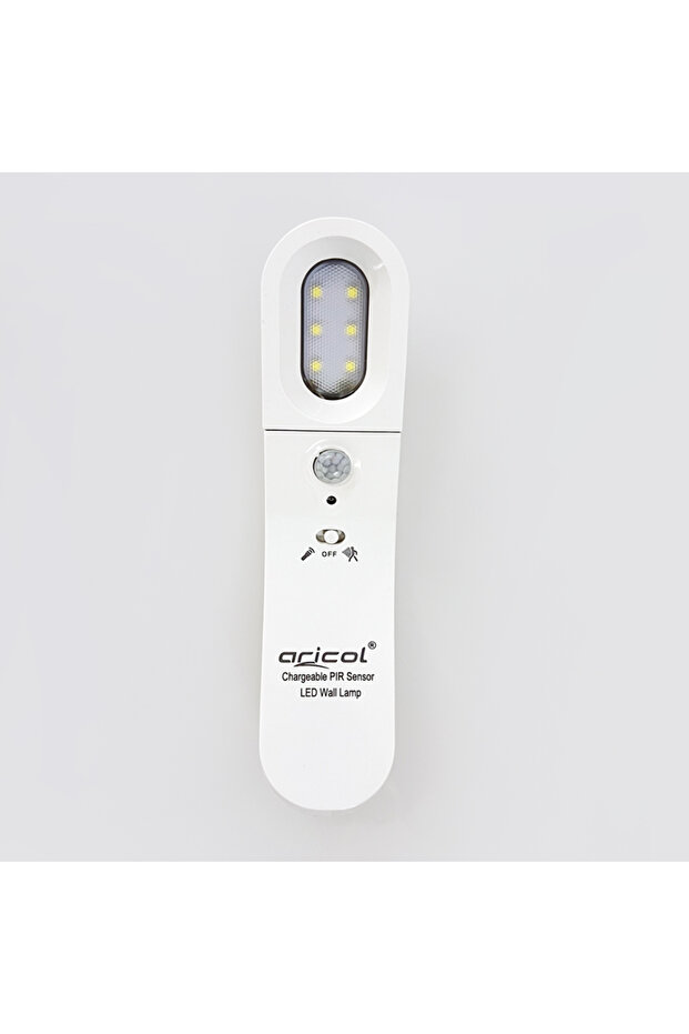 Rechargeable Sensor LED Wall Lamp, Motion Sensor Night Light, 3 Lighting Modes, Stick-on Cabinet