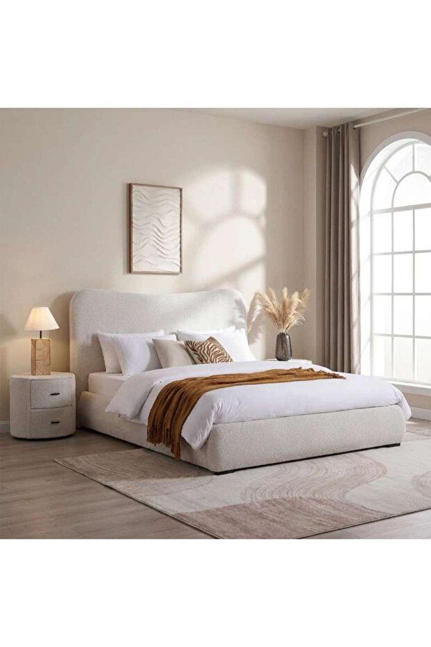 Coolwave King Bed 180x200 Cm - Beige