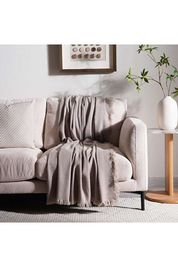 Zeina Throw 130x170cm - Beige