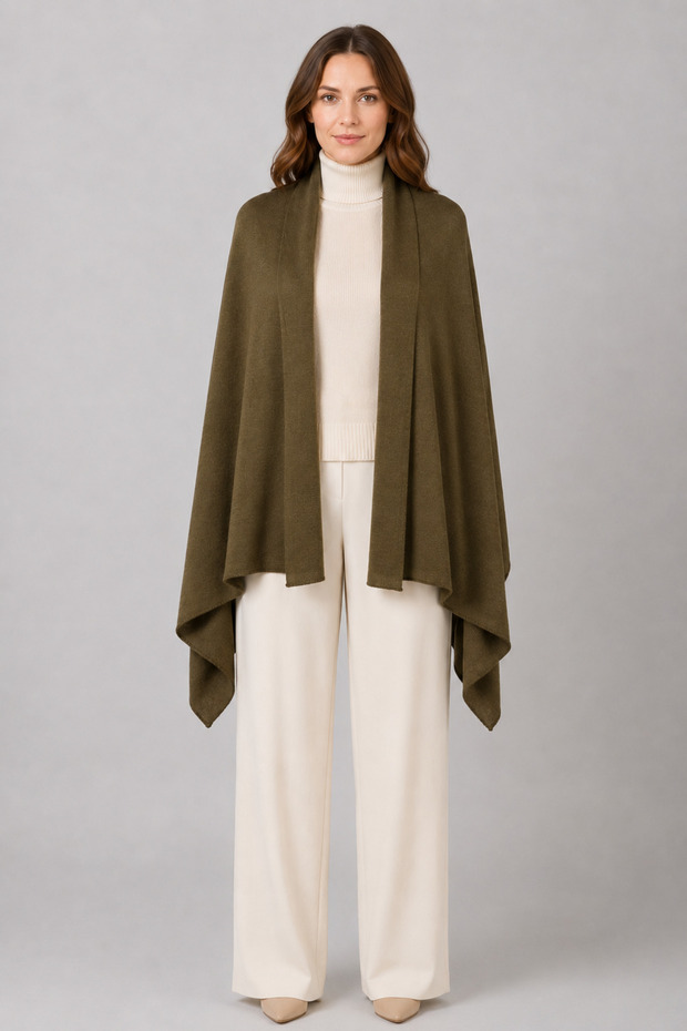 Classic Knitwear Shawl