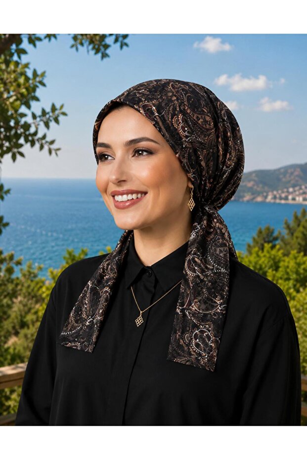 قماش قطني للوشاح والقبعات لا ينزلق
