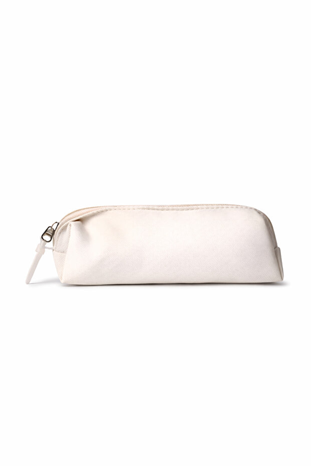 Large Volume Pencil Case School, Backpack Beige - 4
