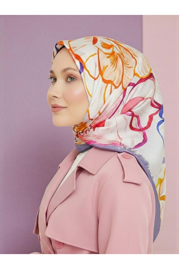 وشاح حريري - 9110D-09 - سورة