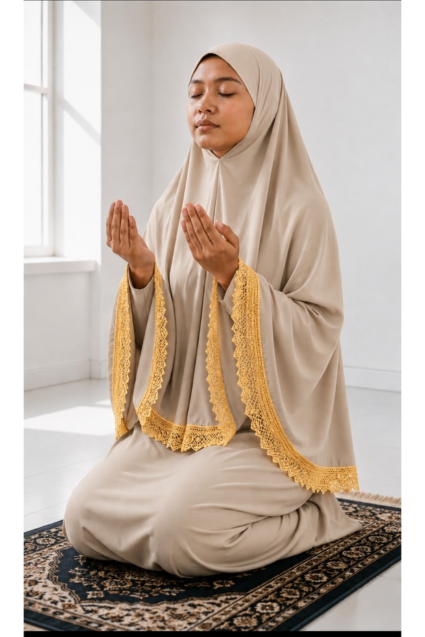 Girl's Prayer Set – 2-Piece Worship Set with Headscarf