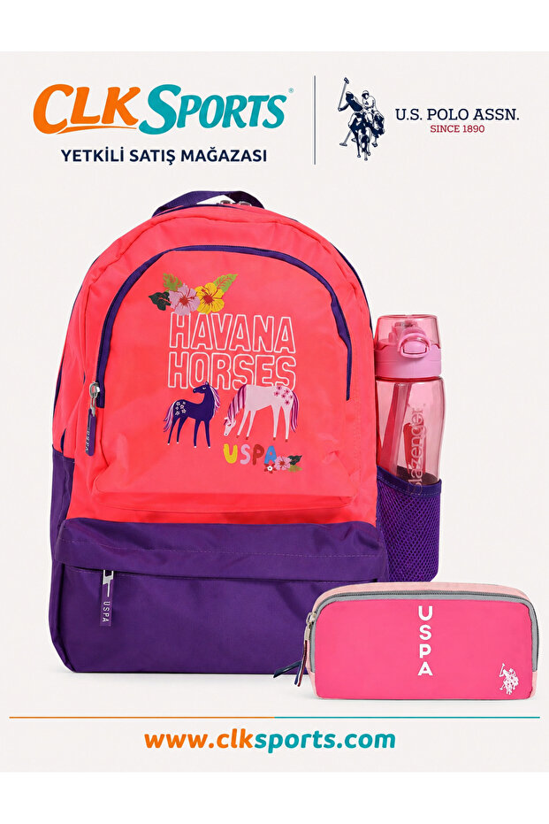 School Backpack, Pencil Bag, Licensed Water Bottle & Flask Gift