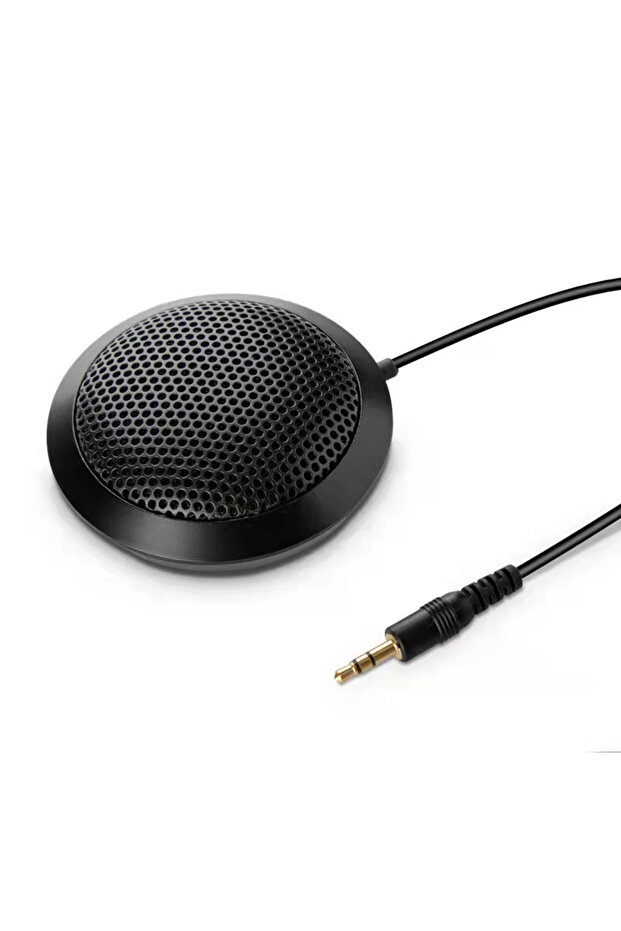 3.5 مم USB/3.5 مم ميكروفون مؤتمرات Plug&Play 360° ميكروفون مكثف متعدد الاتجاهات للكمبيوتر المكتبي