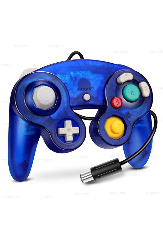 TP-Blue GC Wired Gamecube Controller For Nintend Switch Console Gamepad For Wii/WII U Console For S