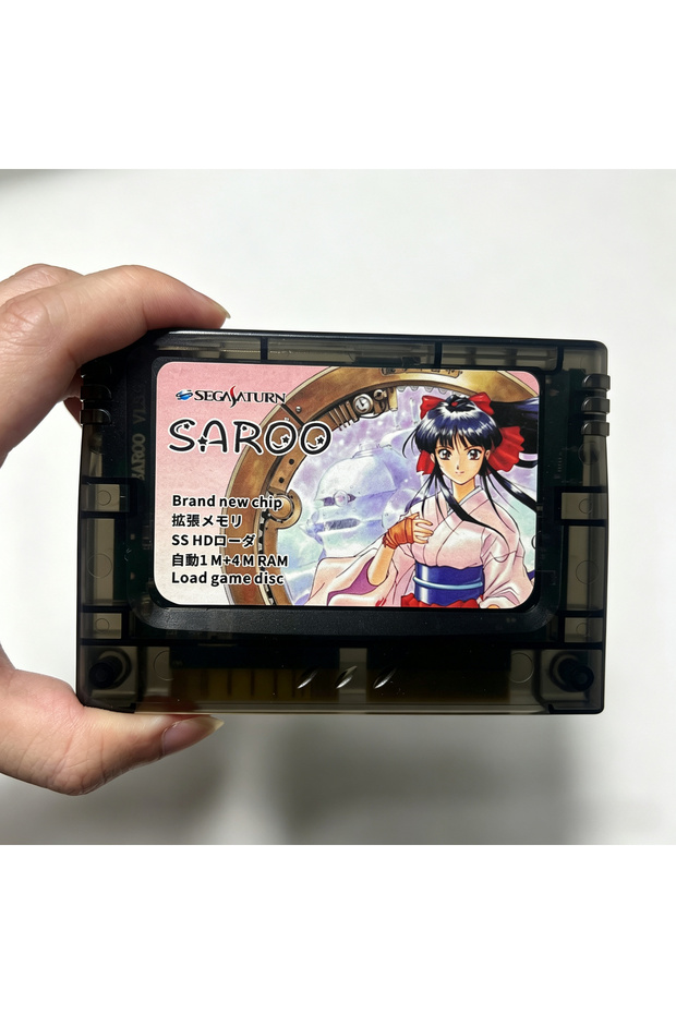 بطاقة قراءة سريعة 128 جيجا بايت C SEGA SATURN 0.9 ببرنامج ثابت (فيرموير) للتشغيل المباشر DIY SAROO SS لجهاز الألعاب، مع TF/SD