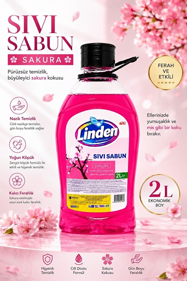 Liquid Soap 2000 ml Sakura