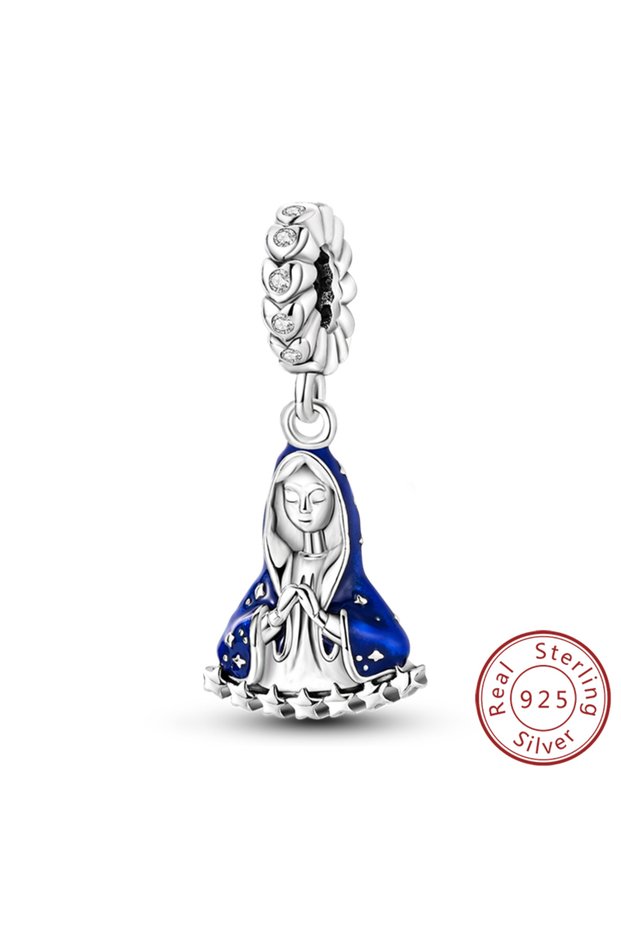 KTC936 925 Silver Charms Beads Devil's Eye Cross Angel Charms Fit Original Charms Bracelets Pendants