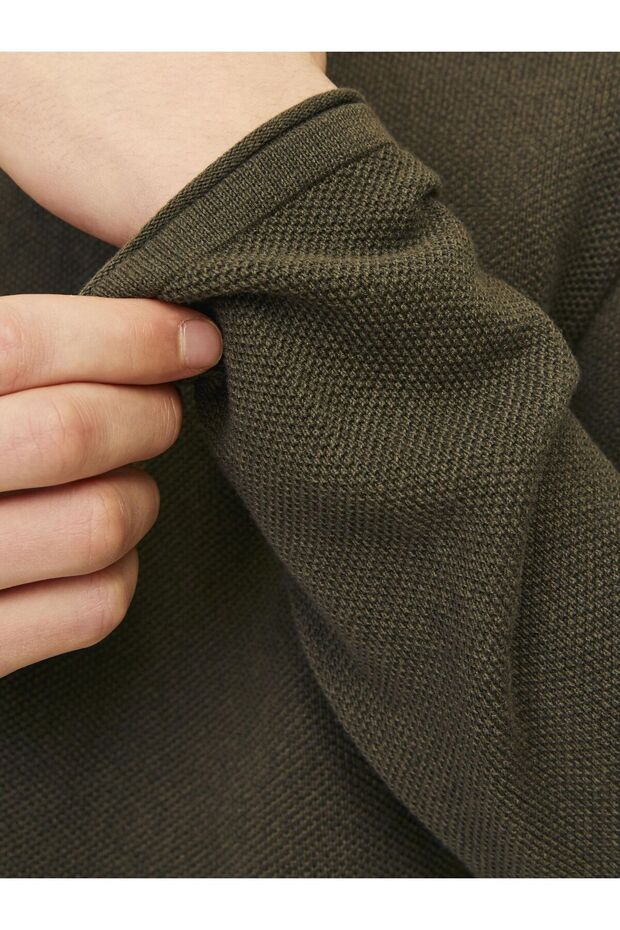 Strickpullover Einfarbig Strickpullover - 7