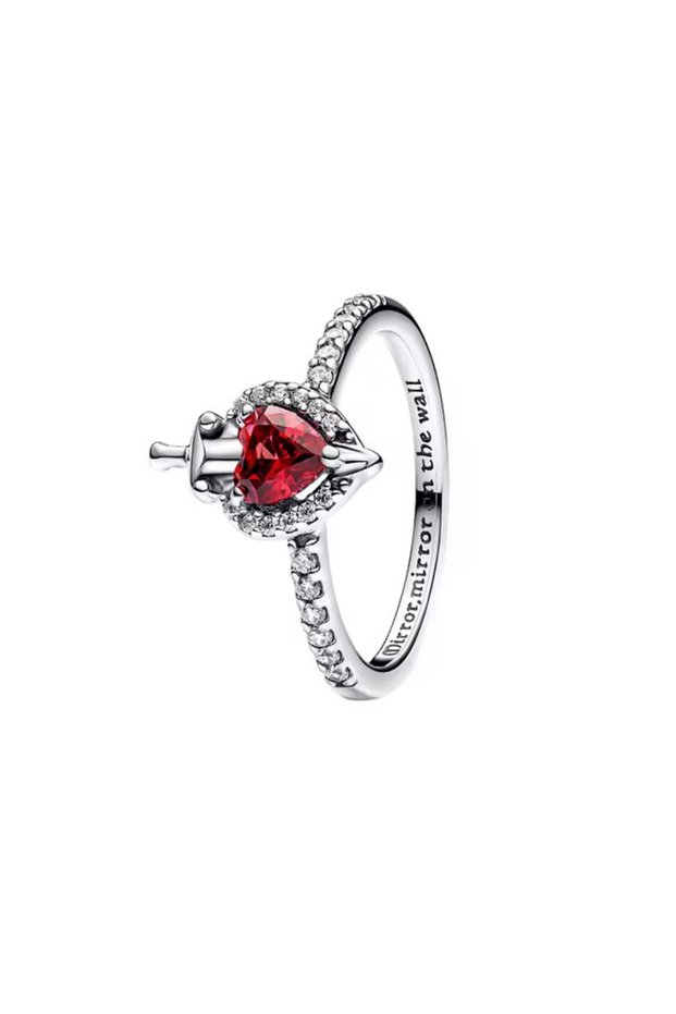 MINISO 7 R0131 Hot Sale Original 925 Sterling Silver Women Finger Rings for Women Silver Zirconia St