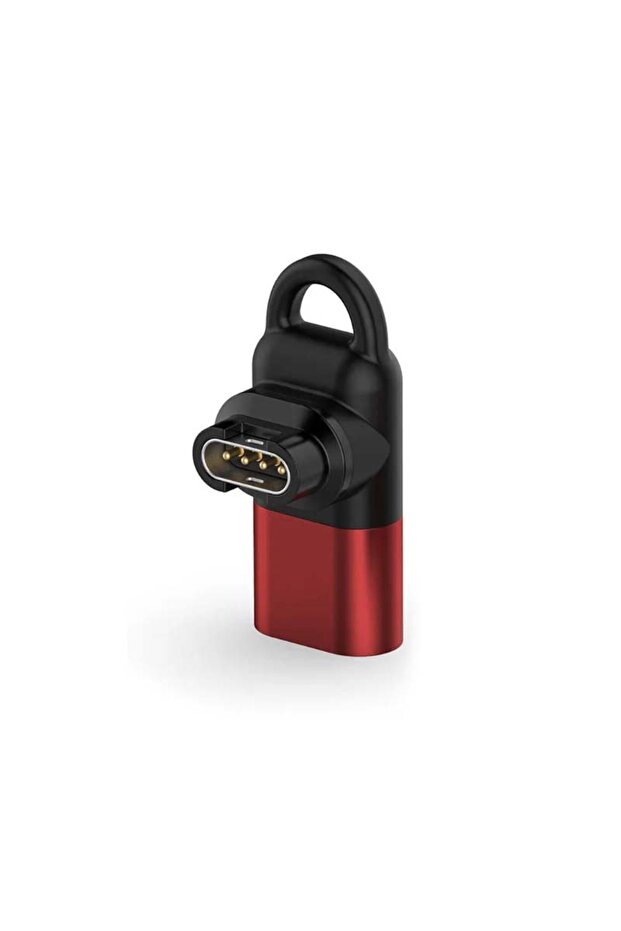 Red Charging Adapter for Garmin Fenix 8/7/7S/7X/6/6S Forerunner 970/570/965/55 Instinct Venu 3S/SQ V