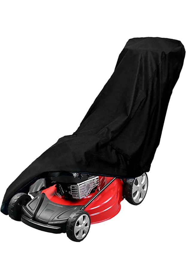 193x112x64cm Outdoor Lawn Mower Cover 210D Polyester Oxford Cloth Waterproof UV Protection Universal