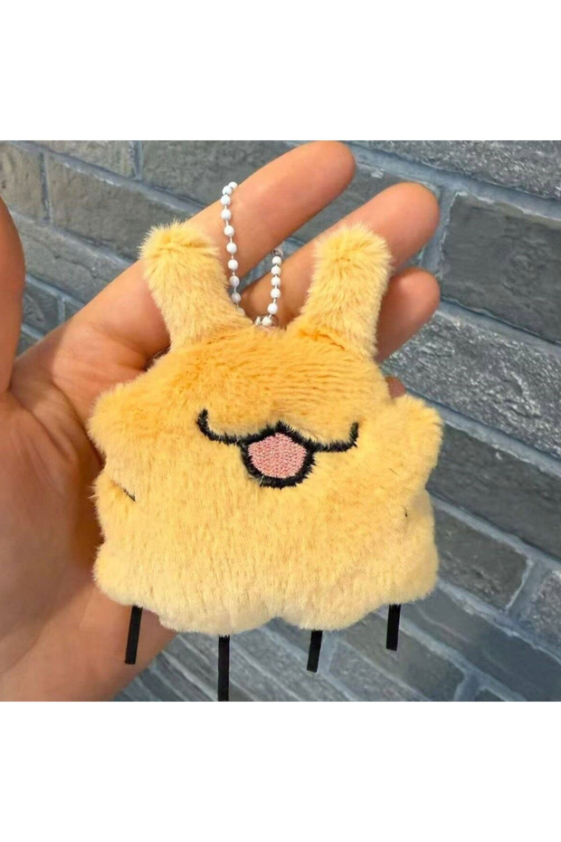 Short plush Game Hollow Knight: Silksong Cosplay Dolls Plush Soft Doll Keychain Flea Puppy Pendant C