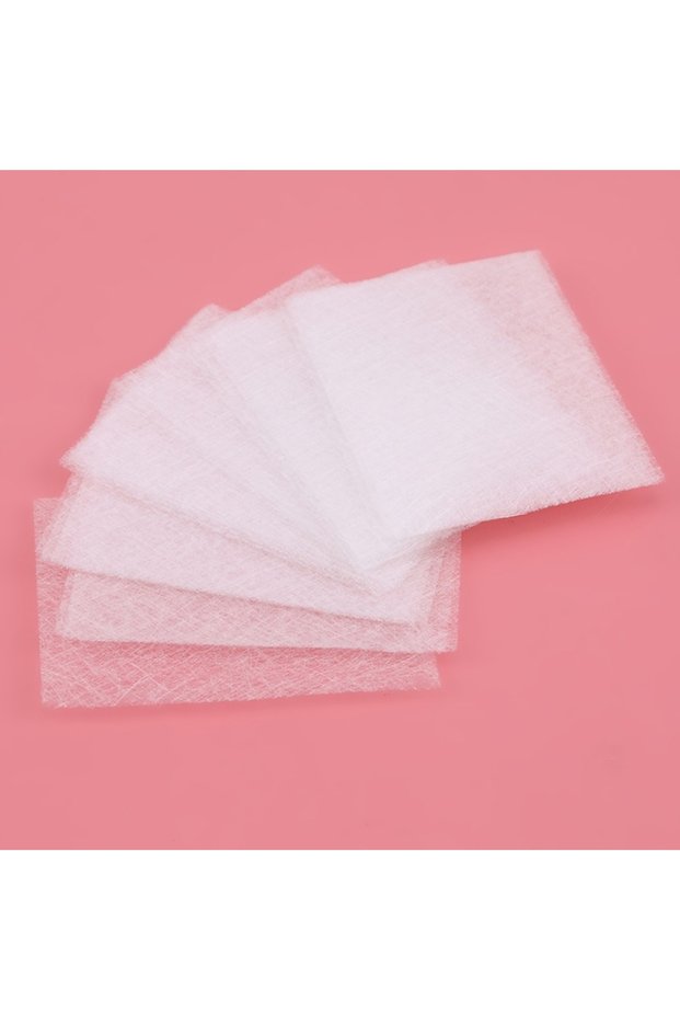 20pcs Silk Fiberglass Nail Extension Non-woven Silks Form Wrap Manicure Build UV Gel French Acrylic