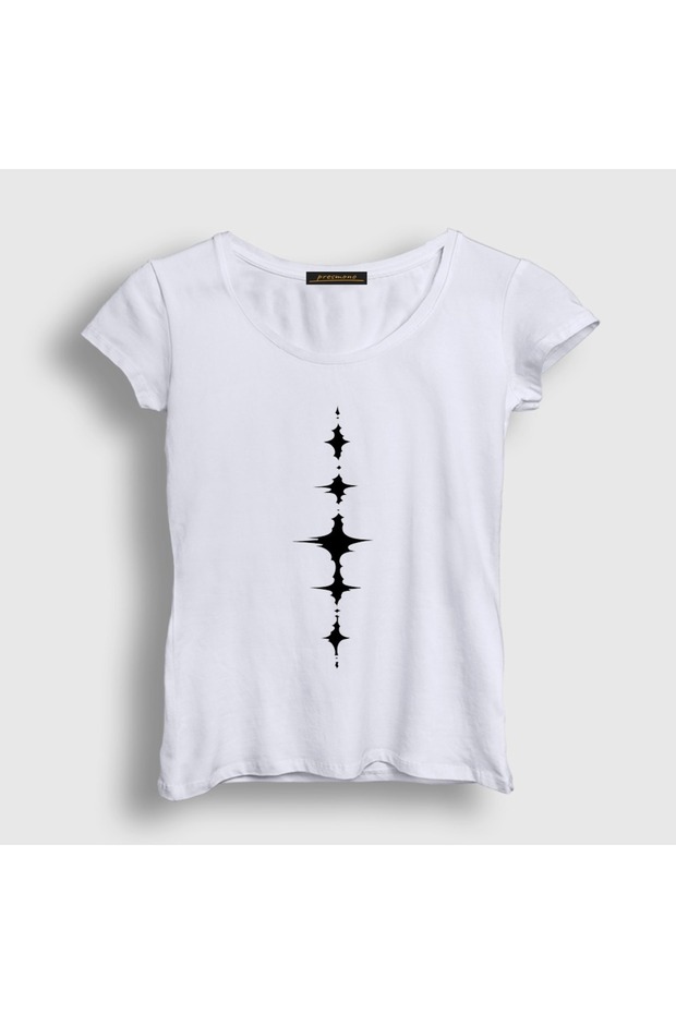 Women's White Tacet Mark Wuthering Waves T-Shirt 619090Tt