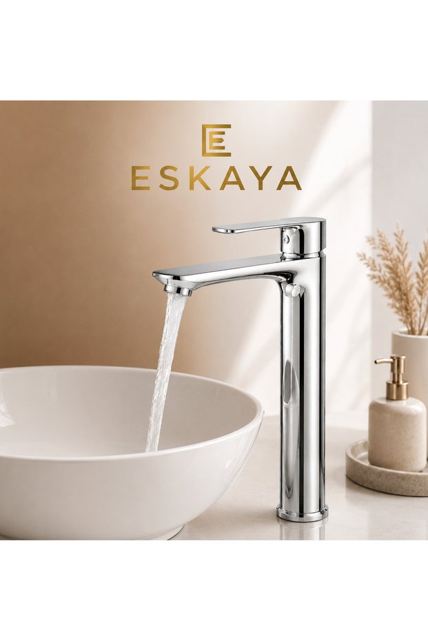Eskaya Chrome Basin Faucet Premium Basin Bathroom Sink Faucet