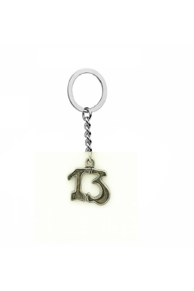 Thirteen (13) Chance Unisex Keychain – Gray Color Special Design
