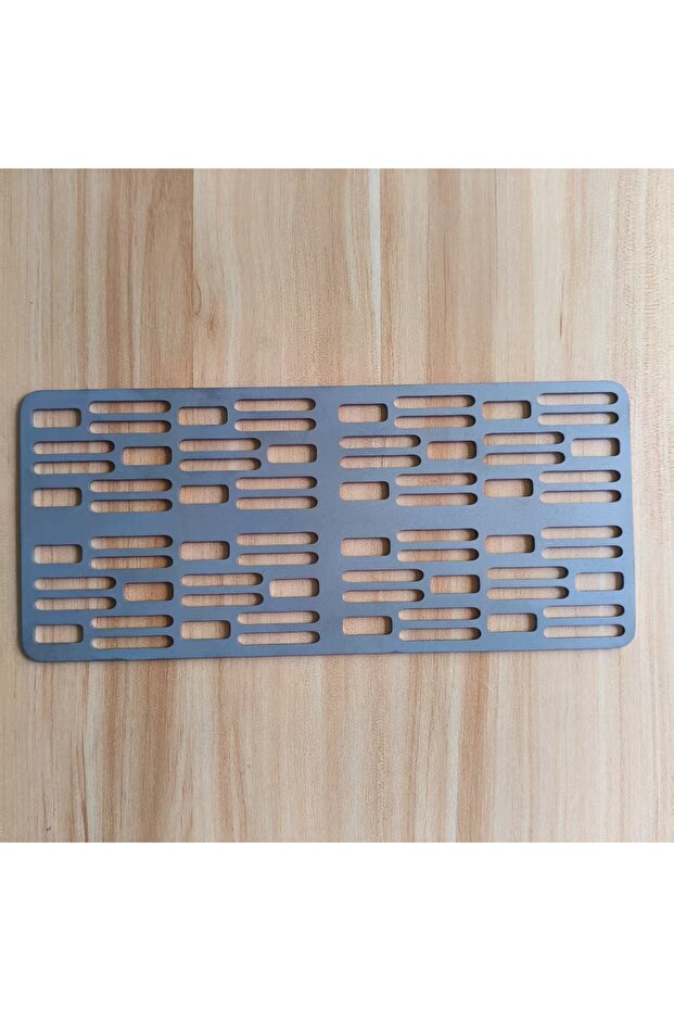 WHITE Titanium Camping Barbecue lightweight Portable Barbecue Plate Suitable for Outdoor Camping, Hi