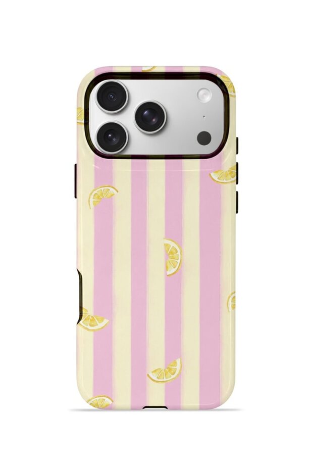 iPhone 17 Pro Vorian Double Layer Case Pink Lemon Parade