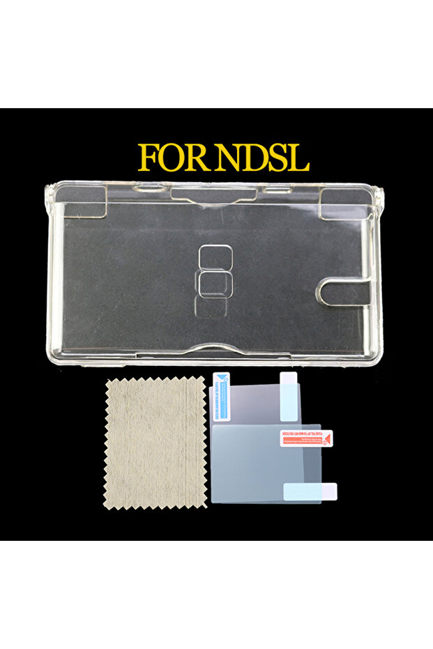 For NDSL 1Set Plastic Clear Crystal Shell Skin Case Cover For DSL NDS Lite NDSL For DSi NDSi XL LL