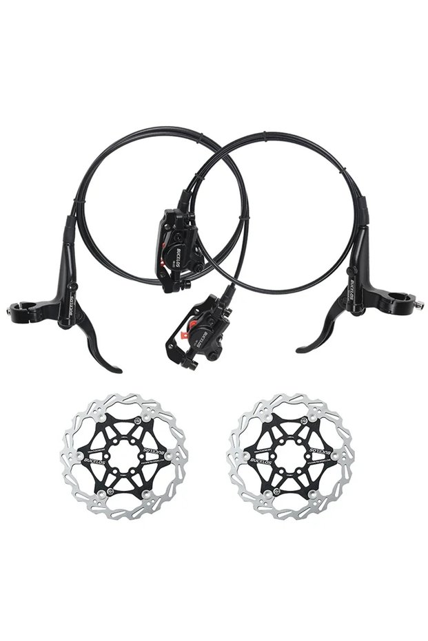 Brake-160Float rotor Bicycle Hydraulic Brakes Set Oil Pressure 160mm Bike Disc Brak