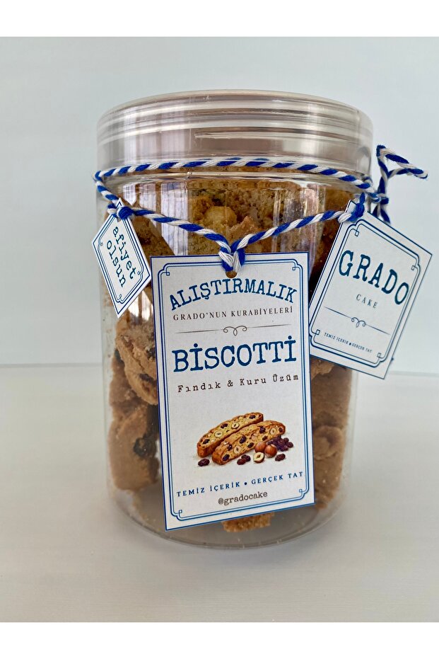 Çikolatalı ve Bademli Biscotti