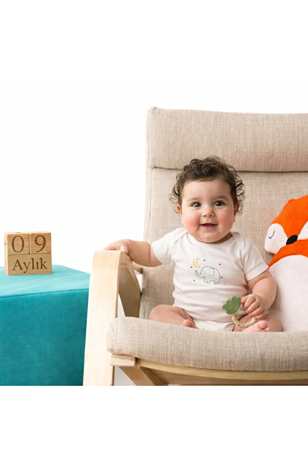 Natural Wooden Baby Memory Cubes