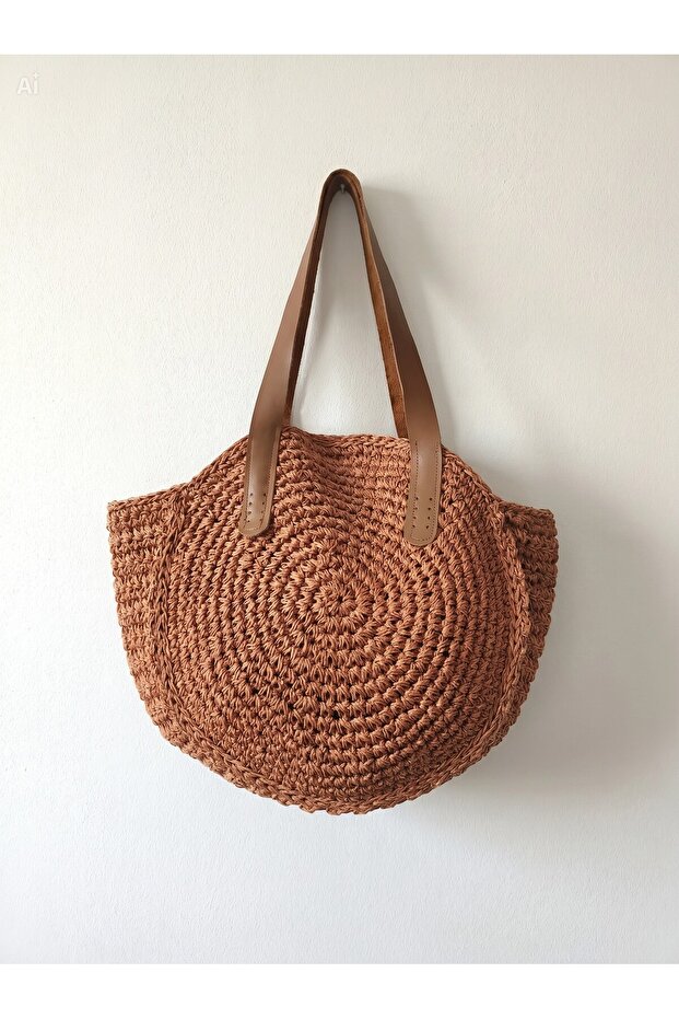 حقيبة يد محبوكة صغيرة الحجم للاستخدام اليومي (40x23 سم)