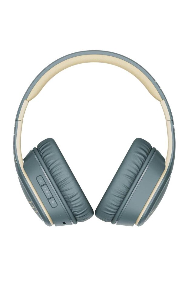 Casti Bluetooth Over-Ear P7, Microfon (Gri) - 2