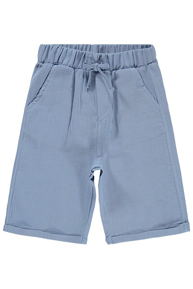 Basic 6-9 Years Old Capri - Blue