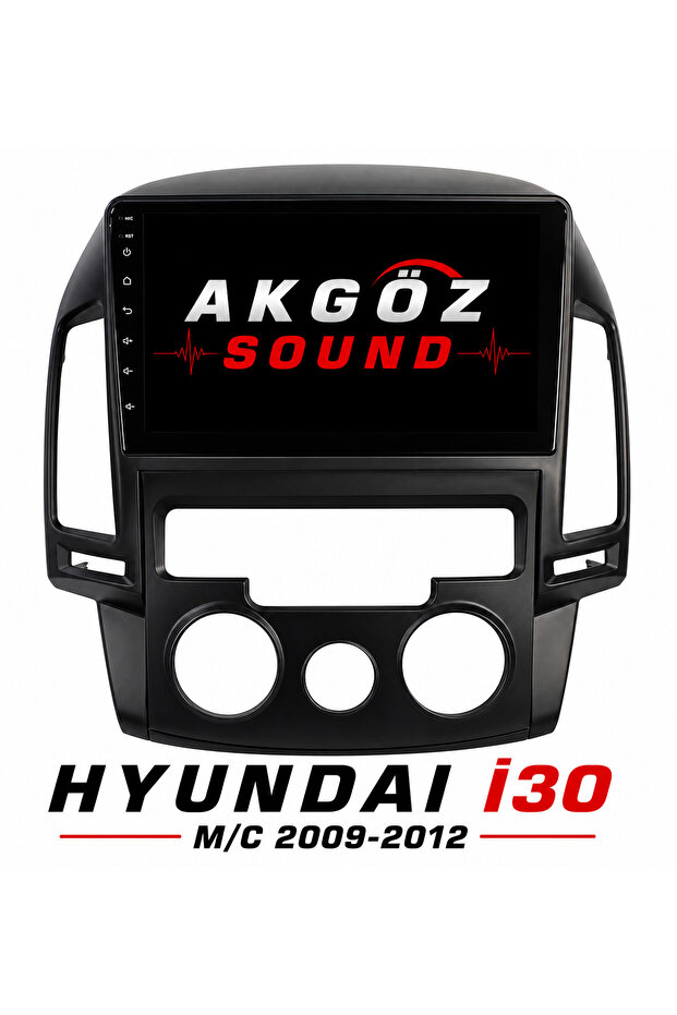 هيونداي i30 M/C 2009-2012 إطار الوسائط المتعددة 9 بوصة مع المقابس