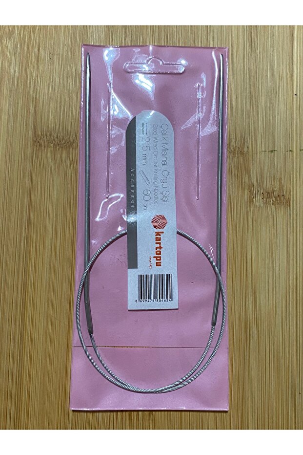 Titanium Steel Knitting Needle 60 cm No;2.5