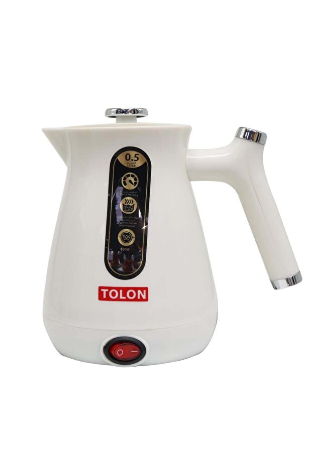 غلاية كهربائية لون ابيض 650W 0.5L