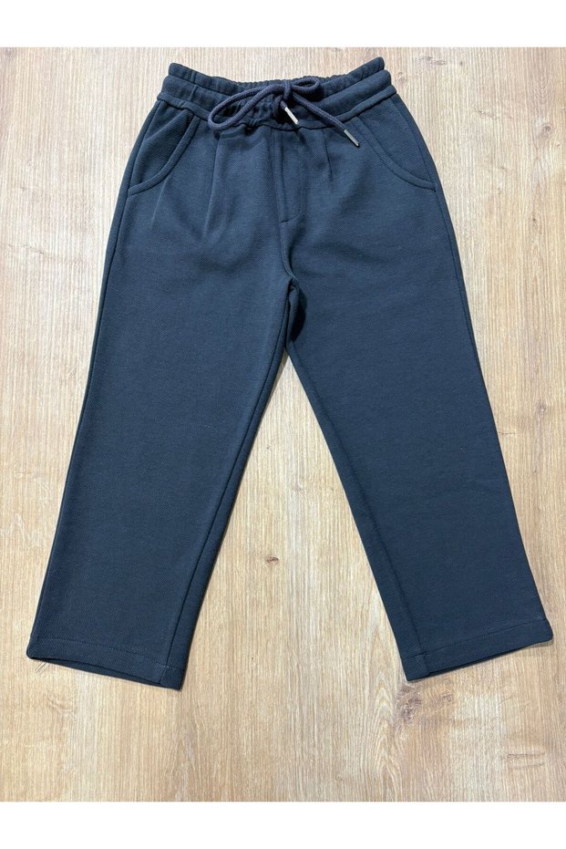 Children's Unisex Elastic Waist Bottom Fabric Pants
