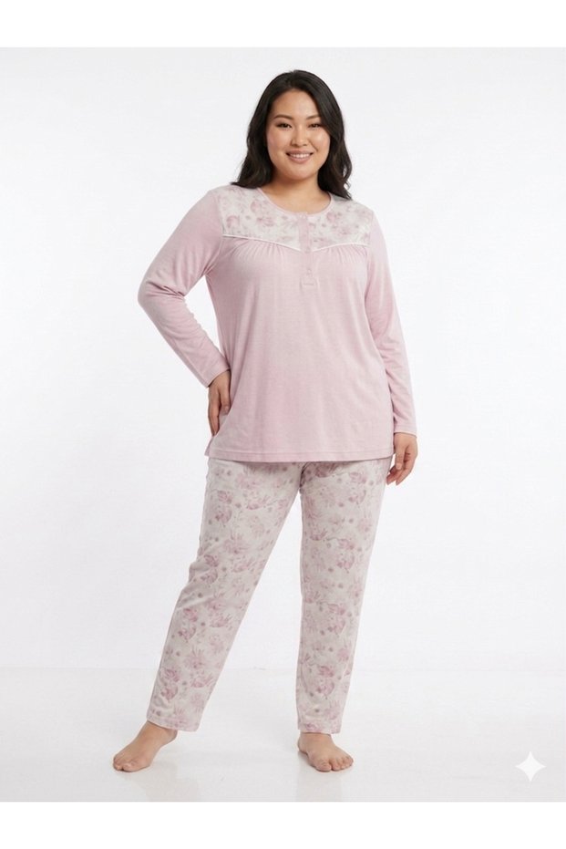 24882 Women's Pajama Set Mother's Pajama Robali Pajama Set