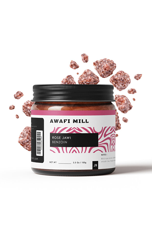 Rose Jawi Benzoin Resin - 100g | 3.5 oz