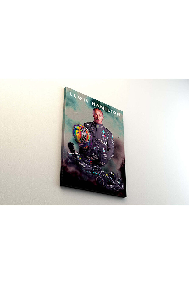 Tablou Canvas - Lewis Hamilton Dust - 2