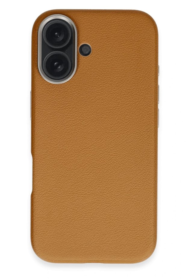 Ilkeshop iPhone 16 Wonder Leather Magsafe Cover (101623) - Brown