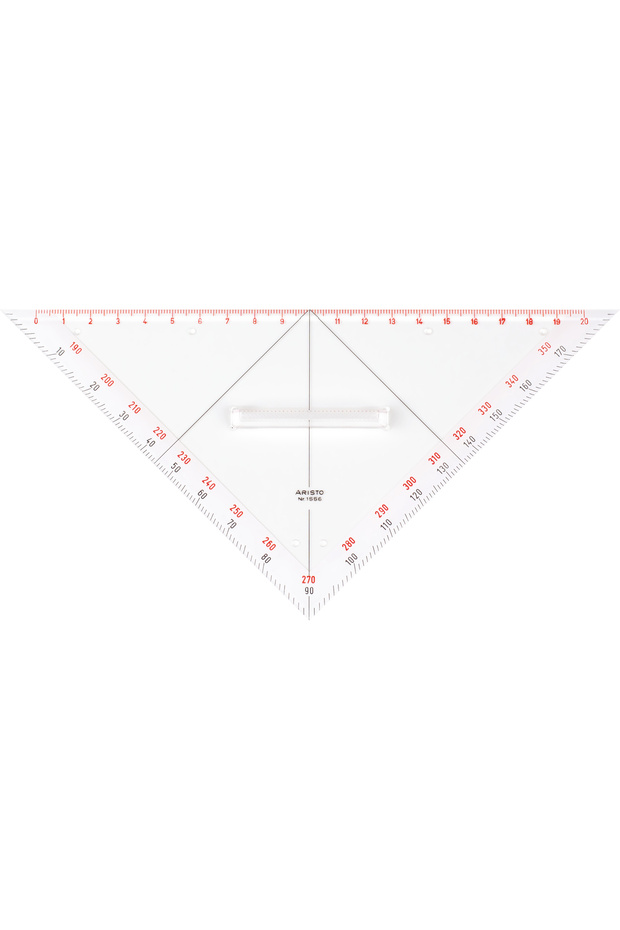 22.5° Navigation Triangle Ruler