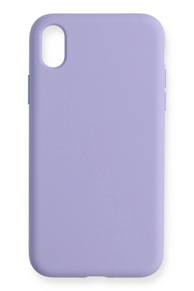 Ilkeshop New iPhone Xr Case Nano Inside Velvet Silicone (194604) - Lilac