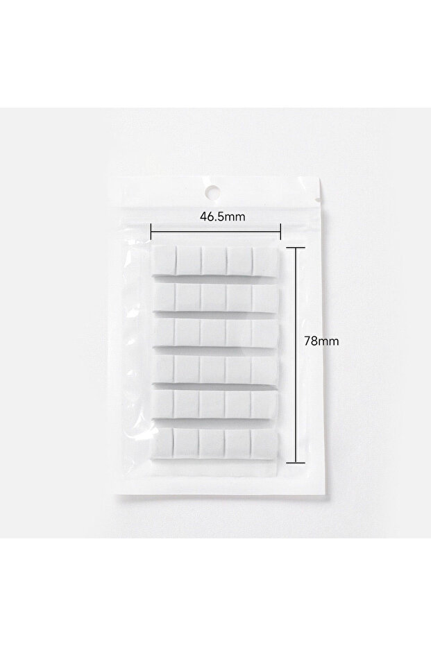 White 30Pcs/1 Bag Nail Adhesive Glue Clay for Nails Tips Holder Display Reusable Fixing Clay Sticky
