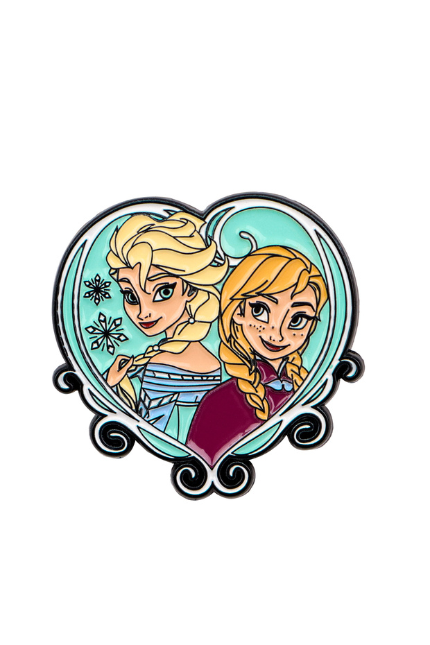 3 Cute Girls Enamel Pin Cartoon Princess Brooch For Coat Women's Brooches Fashion Lapel Badges Jewe.